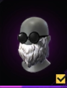 Item Barbinha do Velho do Free Fire